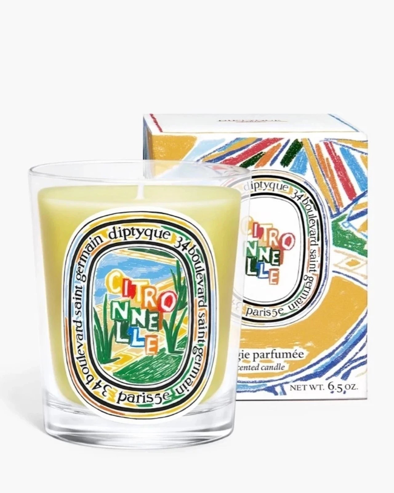 DIPTYQUE scented candle Gardenia 190g Citronnelle