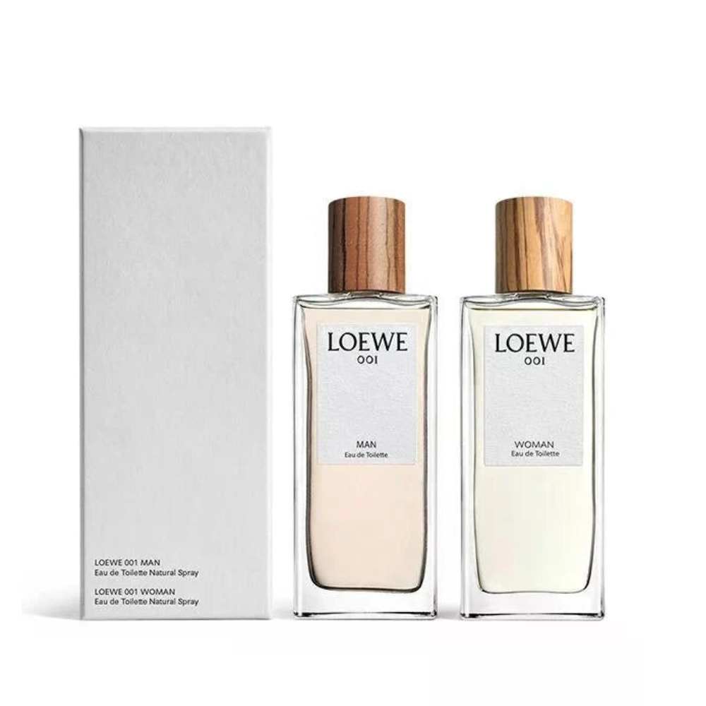 001 Man & Woman Edt Set 75ml*2