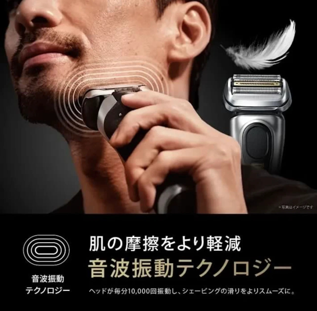 Braun Series 9 Pro+9555cc5in1 Dry Wet 2 Ways Electric Shaver Parallel Import